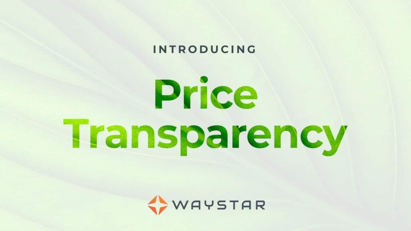 Price Transparency with Waystar